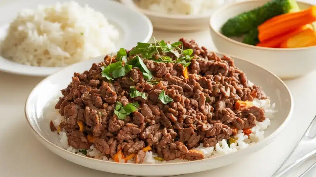 bulgogi ground beef