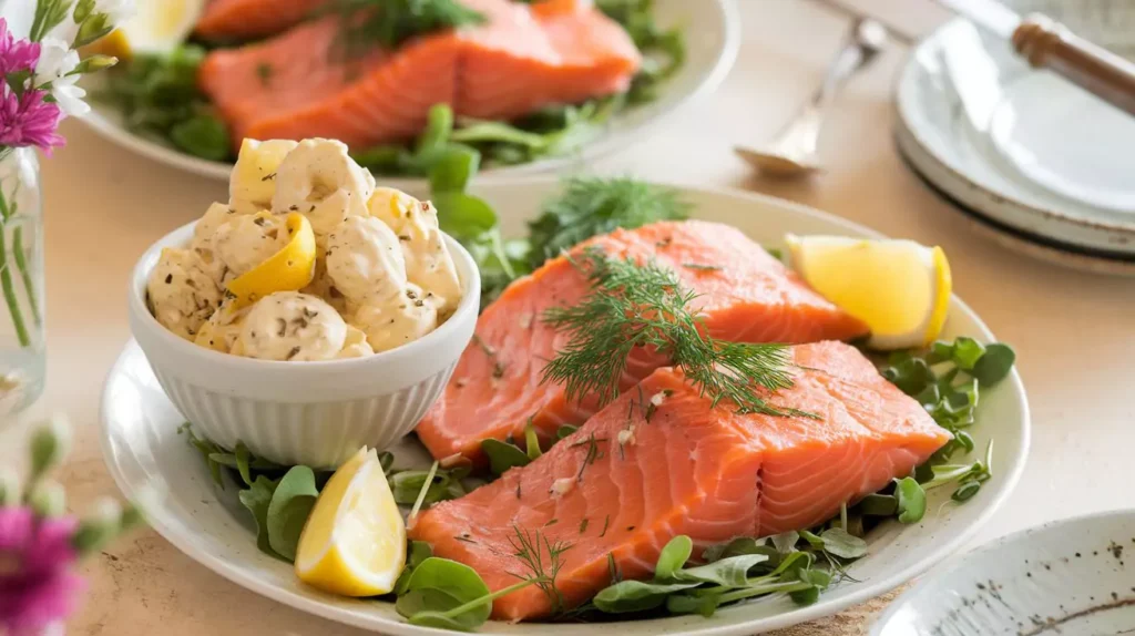 smoked salmon temperature