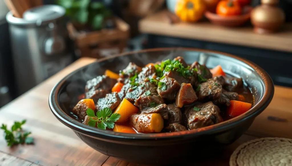 crockpot bucket steak