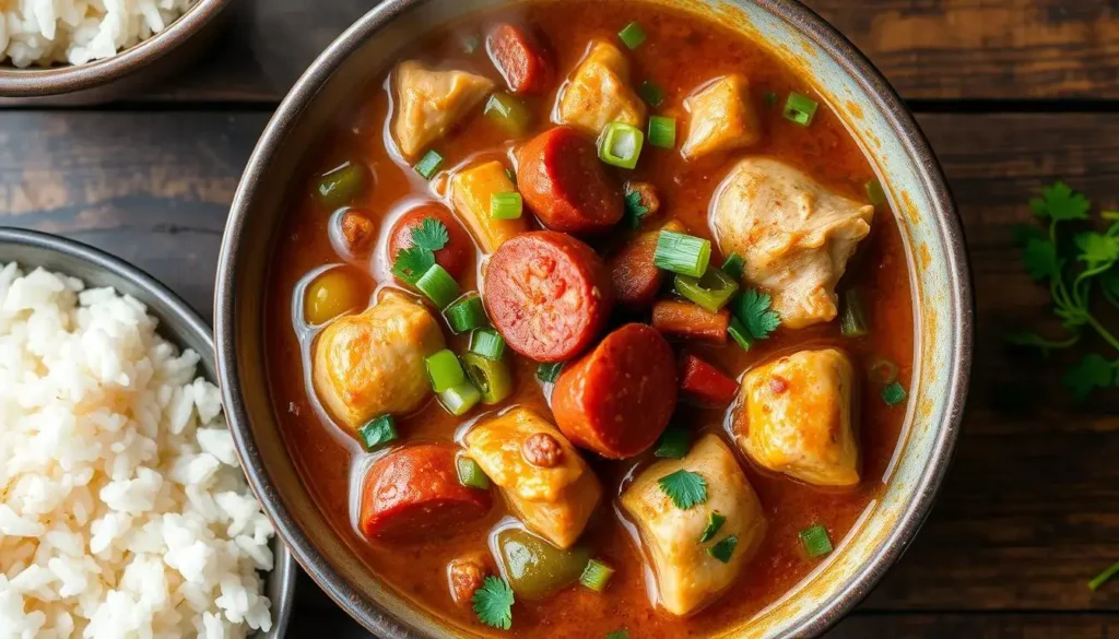 Chicken and Sausage Gumbo