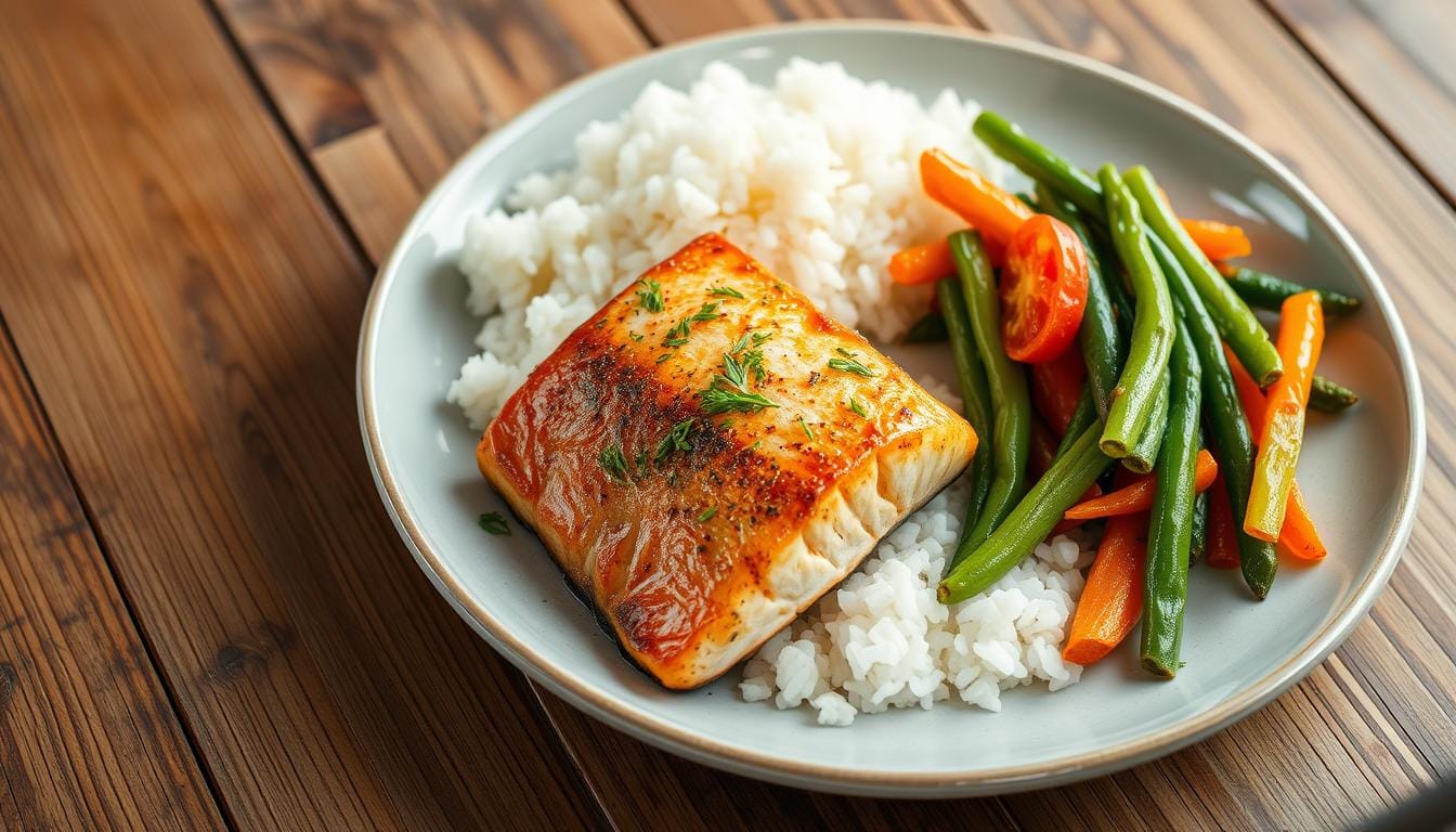 salmon and rice recipe