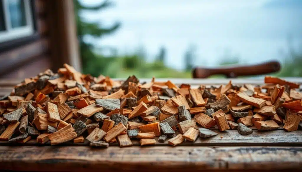 wood for smoking salmon