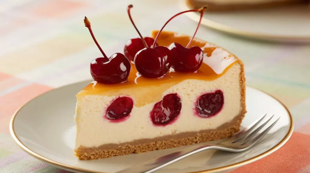 cherry cheesecake