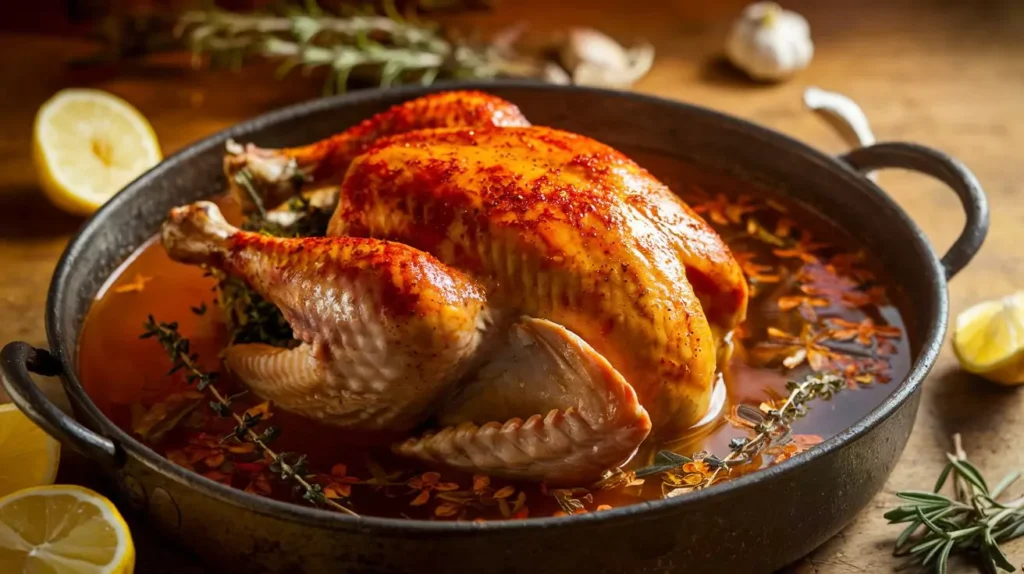 a photo of a cajun spiced turkey in a rustic brine rkszpib1sgcl3pyy3nre8w n7hzrvaztogapk4daljlhq 6733e27b9809a