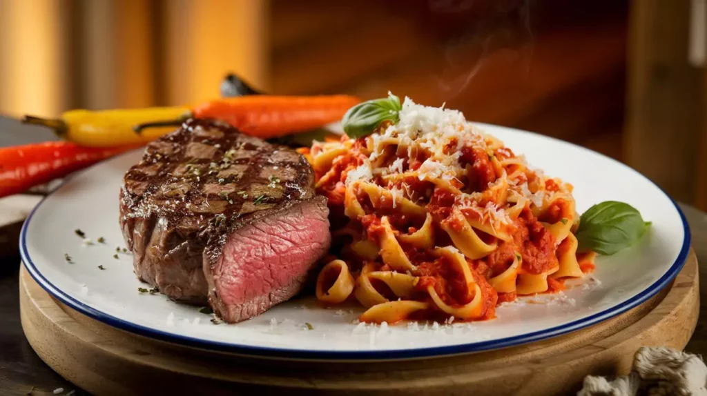 Cooking techniques a photo of a perfectly cooked steak and pasta dish oexm2yu0tmw372yefr qcg i 069k3fss6hawptuvrh g 672626cc2678f