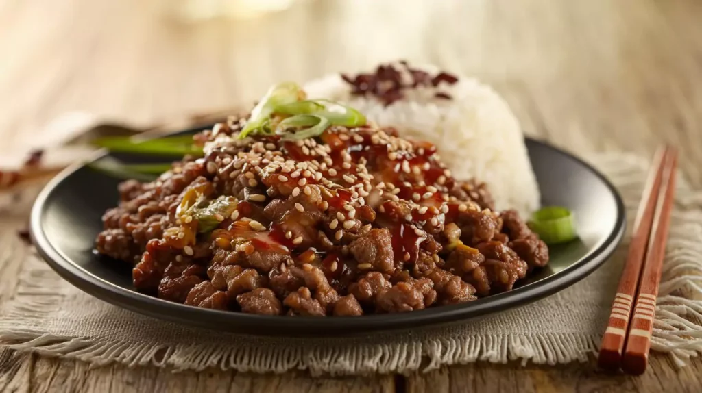 Ground Beef Bulgogi