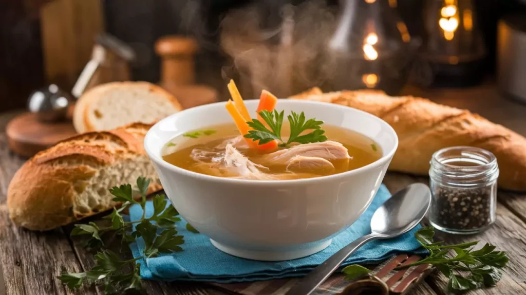 chicken broth