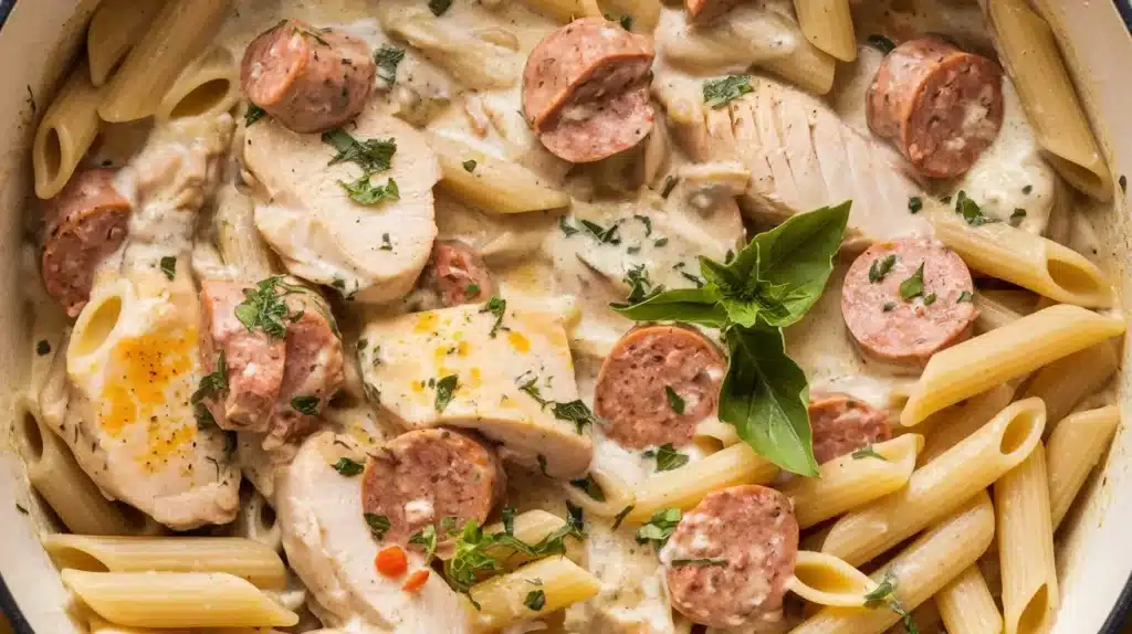 chicken and