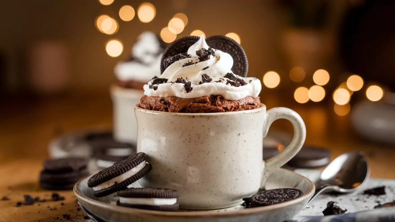 Oreo mug cake